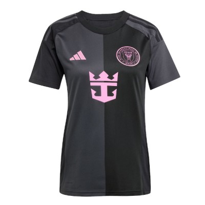 Camiseta Inter Miami Rodrigo De Paul #7 Segunda Equipación Replica 2025-26 para mujer mangas cortas Camiseta Inter Miami Rodrigo De Paul #7 Segunda Equipación Replica 2025-26 para mujer mangas cortas